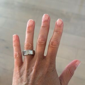 Oura Silver Smart Ring, Gen 3, Size 6